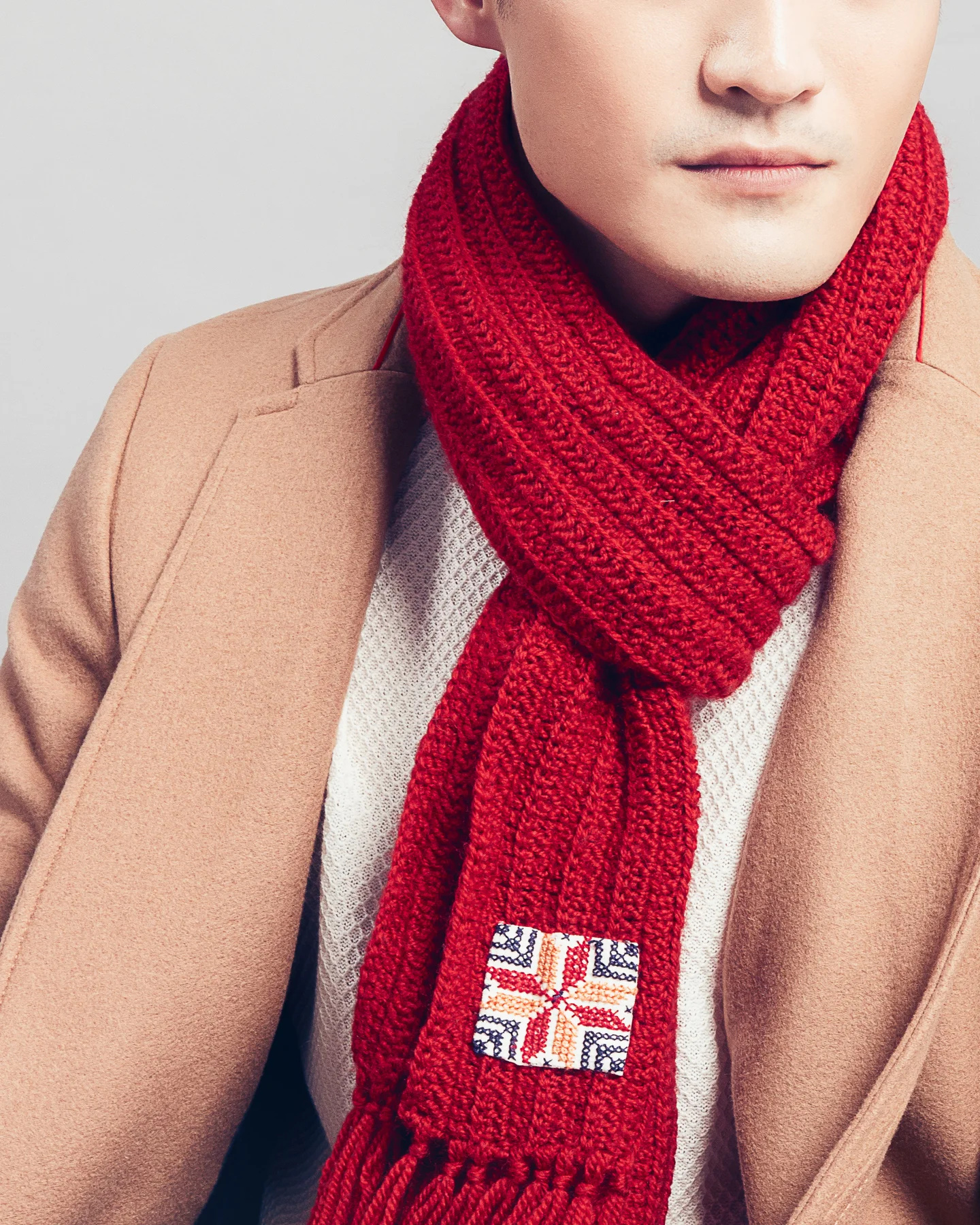 Threads Of Syria - Syrian Scarf - Handmade by Syrian women refugees in Lebanon