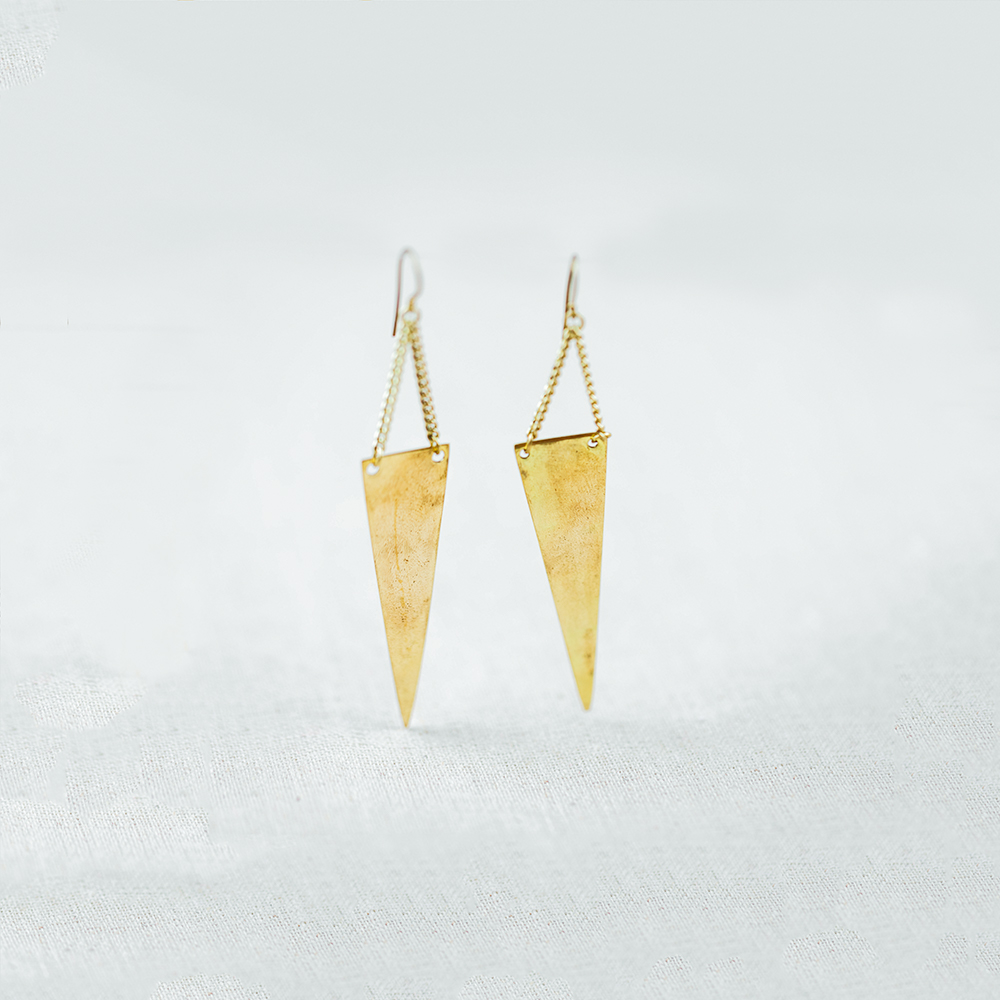 ArtisanAndFox_Jewellery_KONA Brass Earrings