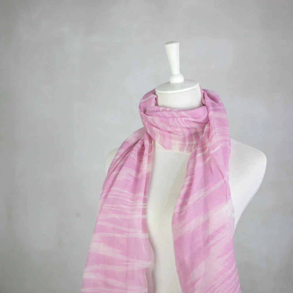 Pink_IKATE_Natural_Dye_Scarf_70%Silk30%Cotton_Cambodia_ArtisanAndFox_WebUpload-3.jpg