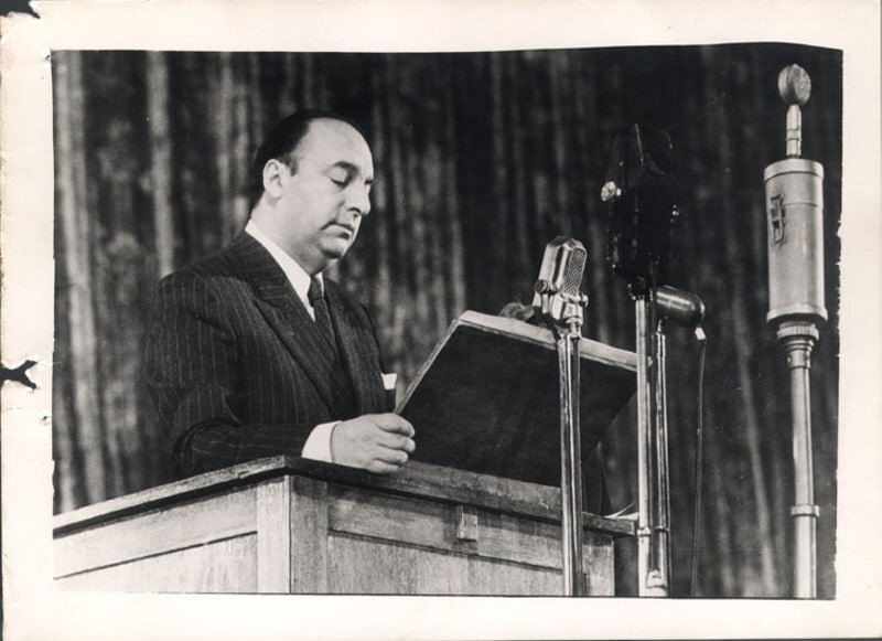 Pablo Neruda. Photo: Poetry Foundation