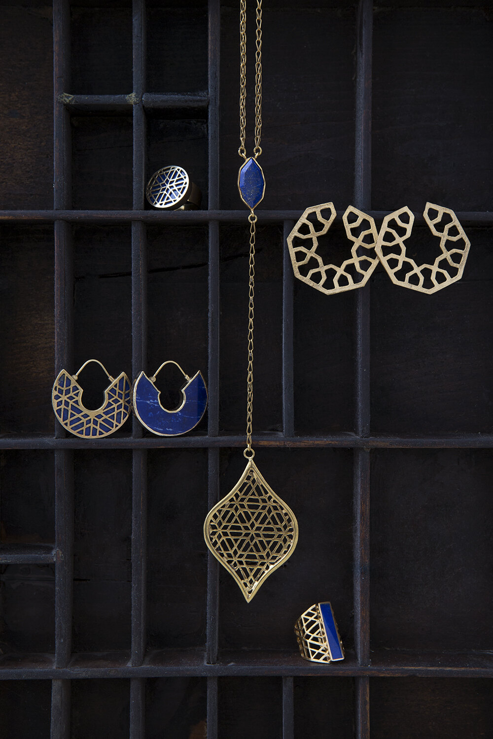 Lapis Lazuli Jewellery. Handcrafted in Afghanistan.