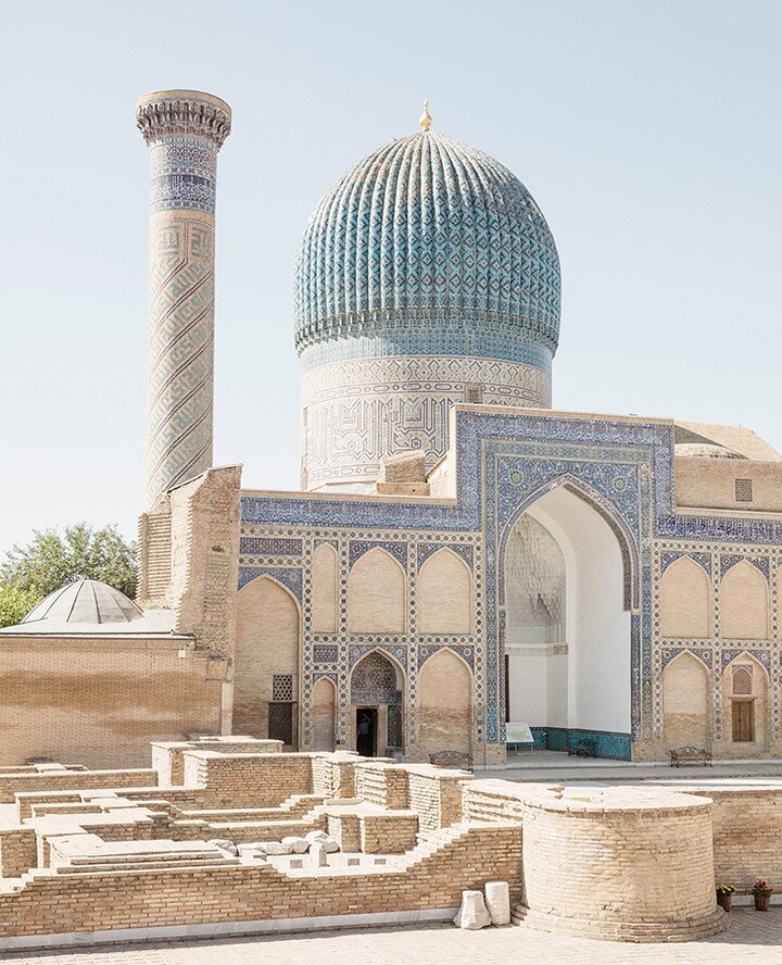 At the heart of the Silk Road in Uzbekistan. Bukhara emerged as a rich merchant city as textiles and craftsmanship were traded throughout Asia. Image: Suitcase.