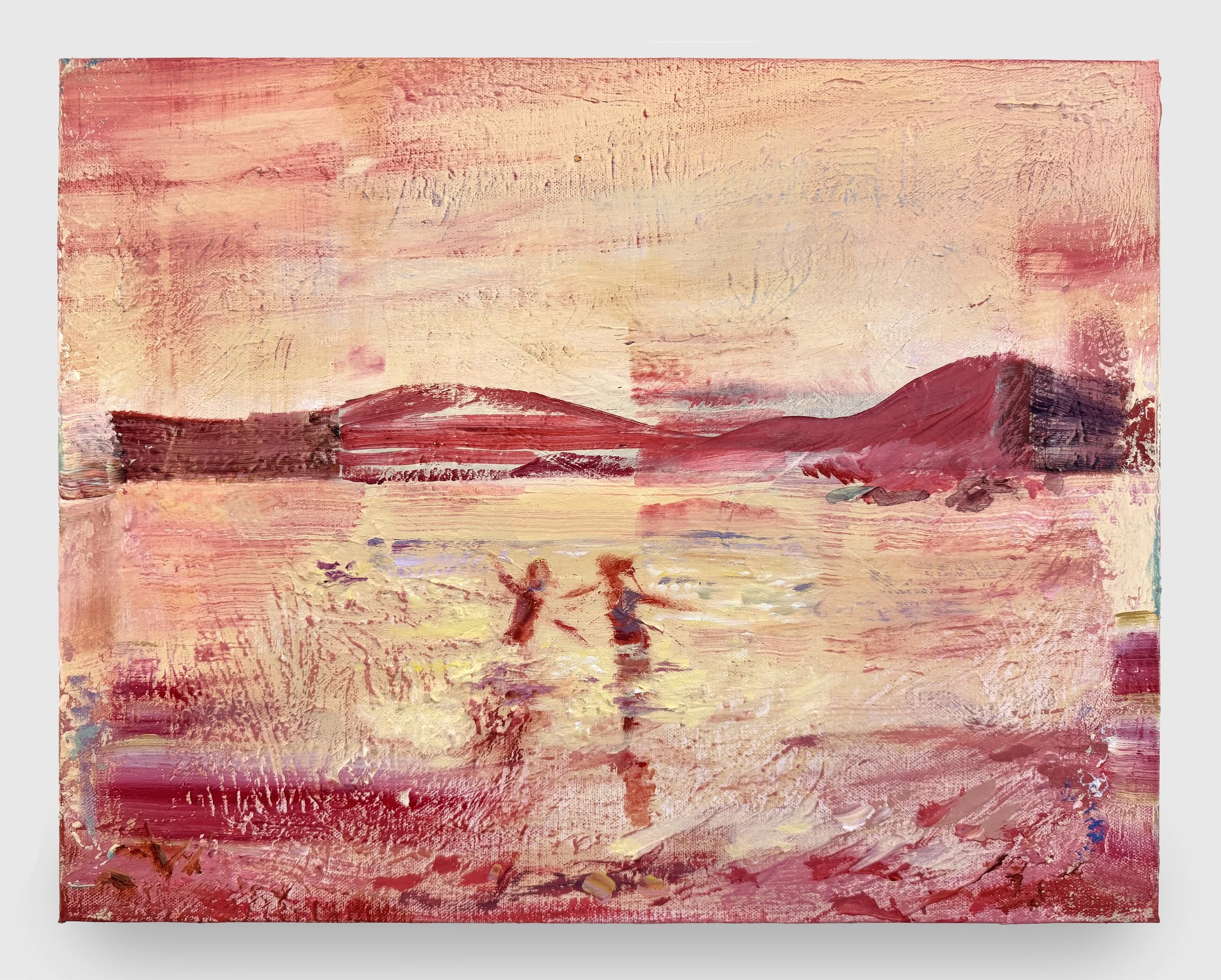  Really, for me? Oh, you shouldn't have  

 

 2026, acrylic on canvas, 16 x 20 inches 