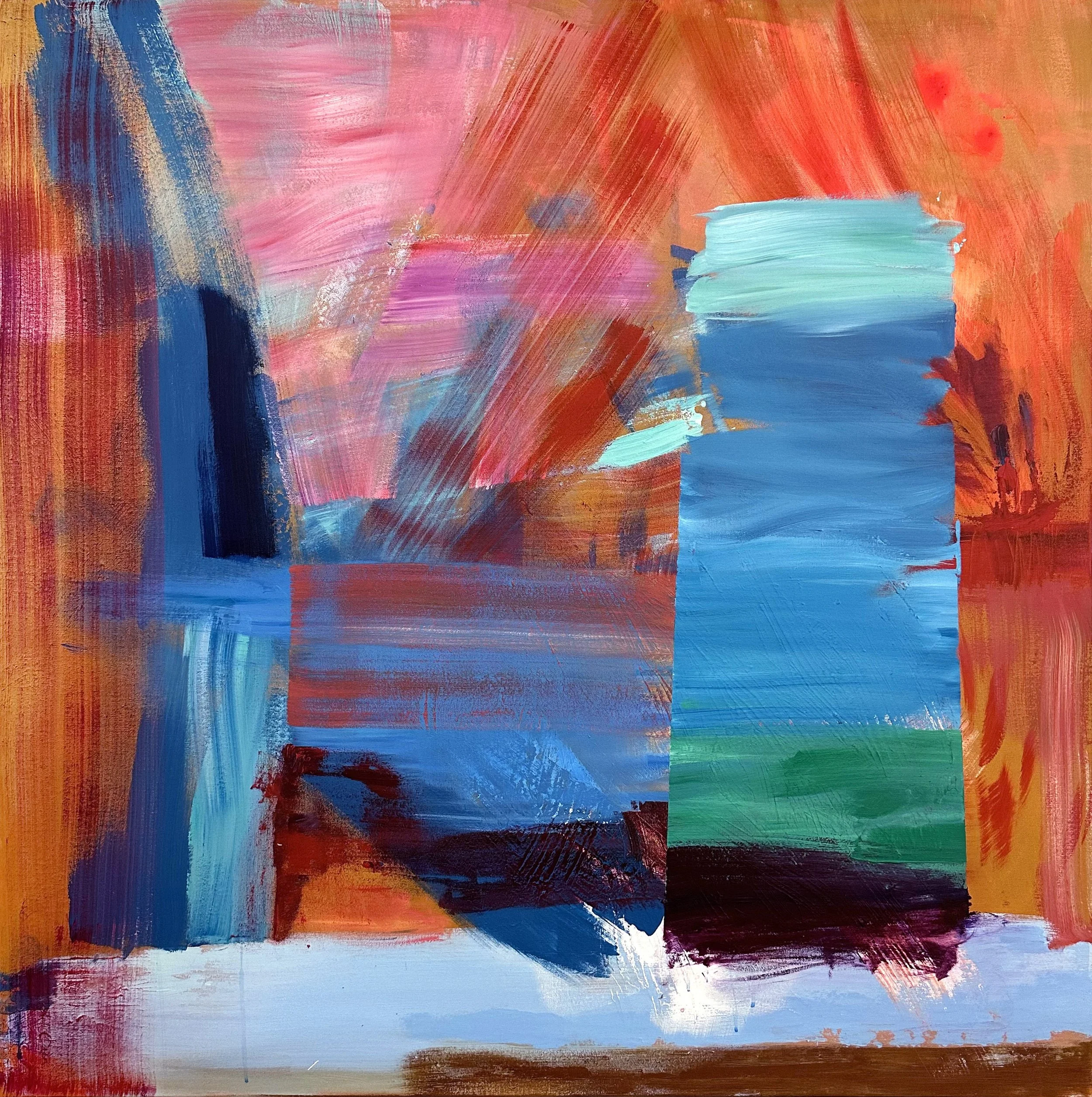 There and Back Again
2024, acrylic on canvas, 48 x 48 inches