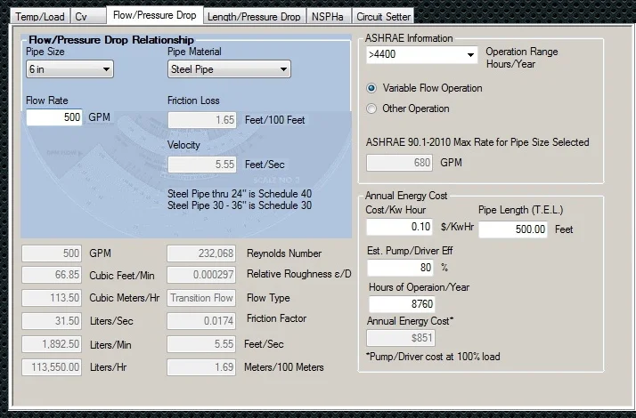 Syzer ASHRAE Pipe Sizing Requirements Are Changing – System Syzer Makes It ...