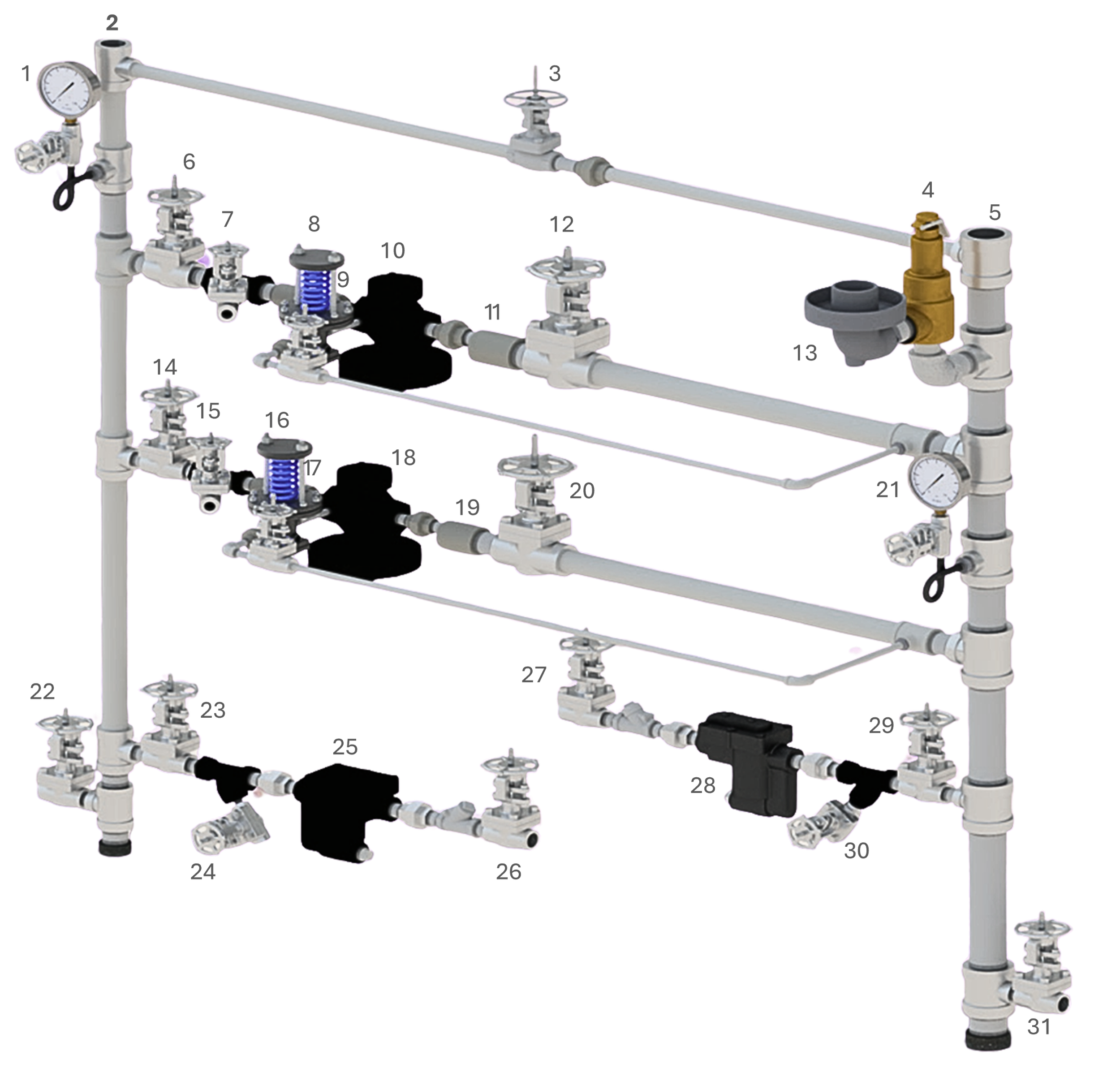 Steam Heating Systems Part 6: Pilot-Operated Steam PRVs in Parallel