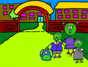 Alien family adventures