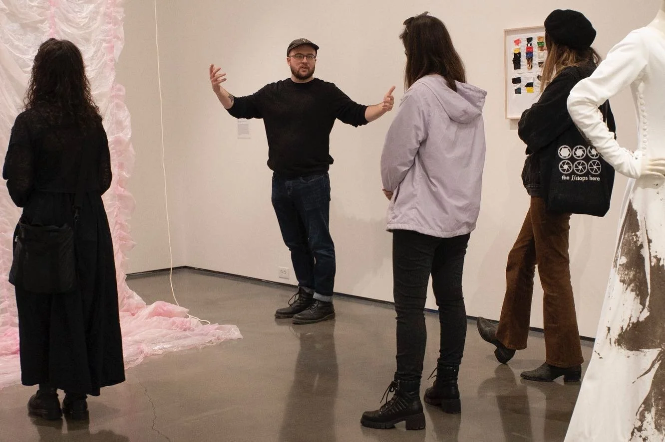Thank you, @caseyrobertson_ , for giving our graduate class a fantastic tour of the shows on view at the Hessel museum.  Great show, impressive work, really thorough guide.  We appreciate you!