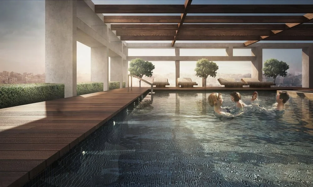 Zaki+Sayed+Ahmad+and+Associates+Architects+Amman+Jordan+SA+a+Abaad+2+flat+real+estate+ROOF+POOL.jpg