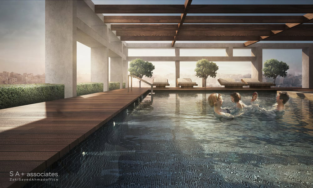 Zaki+Sayed+Ahmad+and+Associates+Architects+Amman+Jordan+SA+a+Abaad+2+flat+real+estate+ROOF+POOL.png