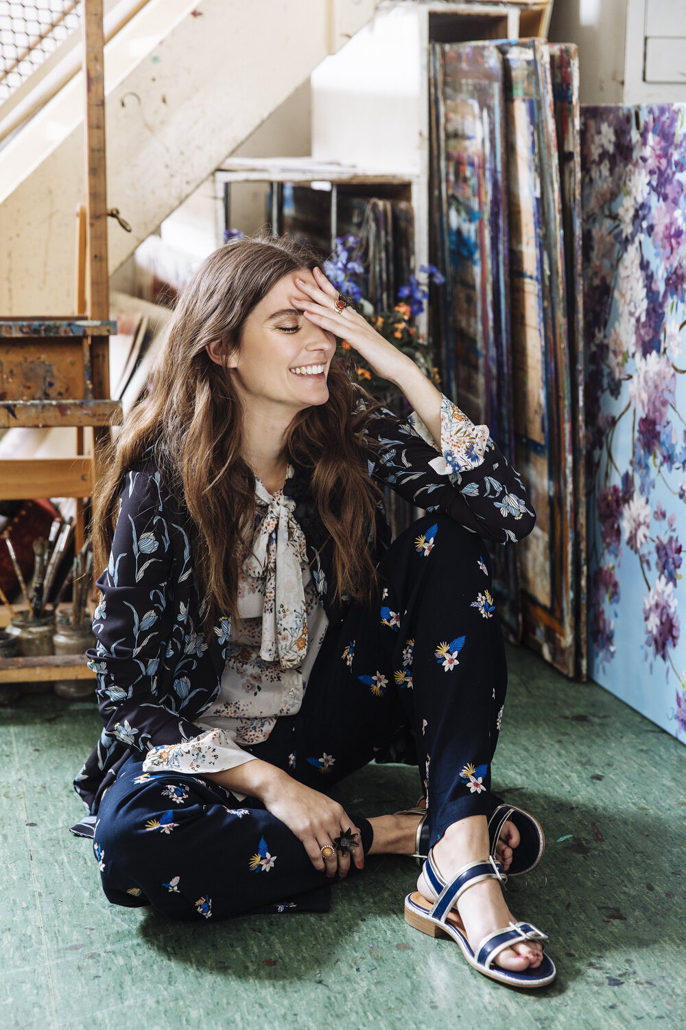 Flowerish For Libelle Magazine.