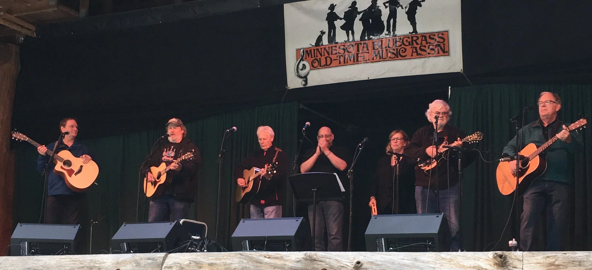 Gloryland at the june bluegrass festival 2018.