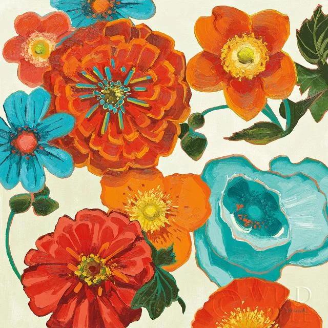 Spring Collage Vignette