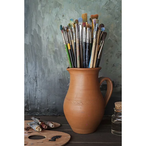 Jar of Brushes