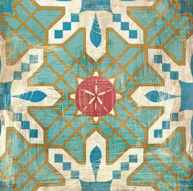 Bohemian Sea Tiles III