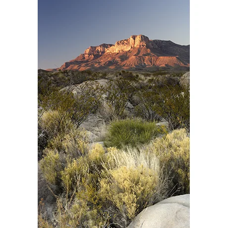 Sun on EL Capitan Mountain