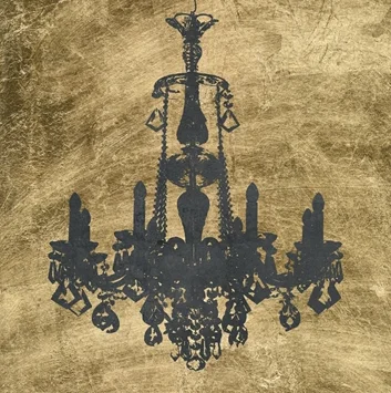 Gilt Chandelier VI