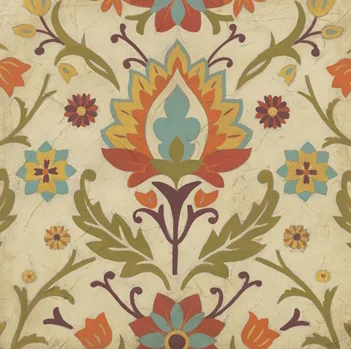 Vintage Damask I