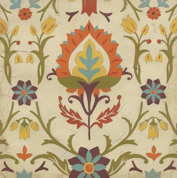 Vintage Damask II