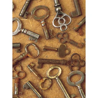 Antique Key Collage