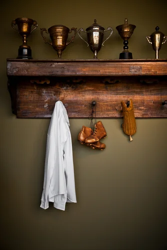Antique Football Equipment