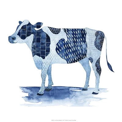 Cobalt Farm Animals I