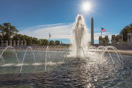 The Fountains of the War Memorial