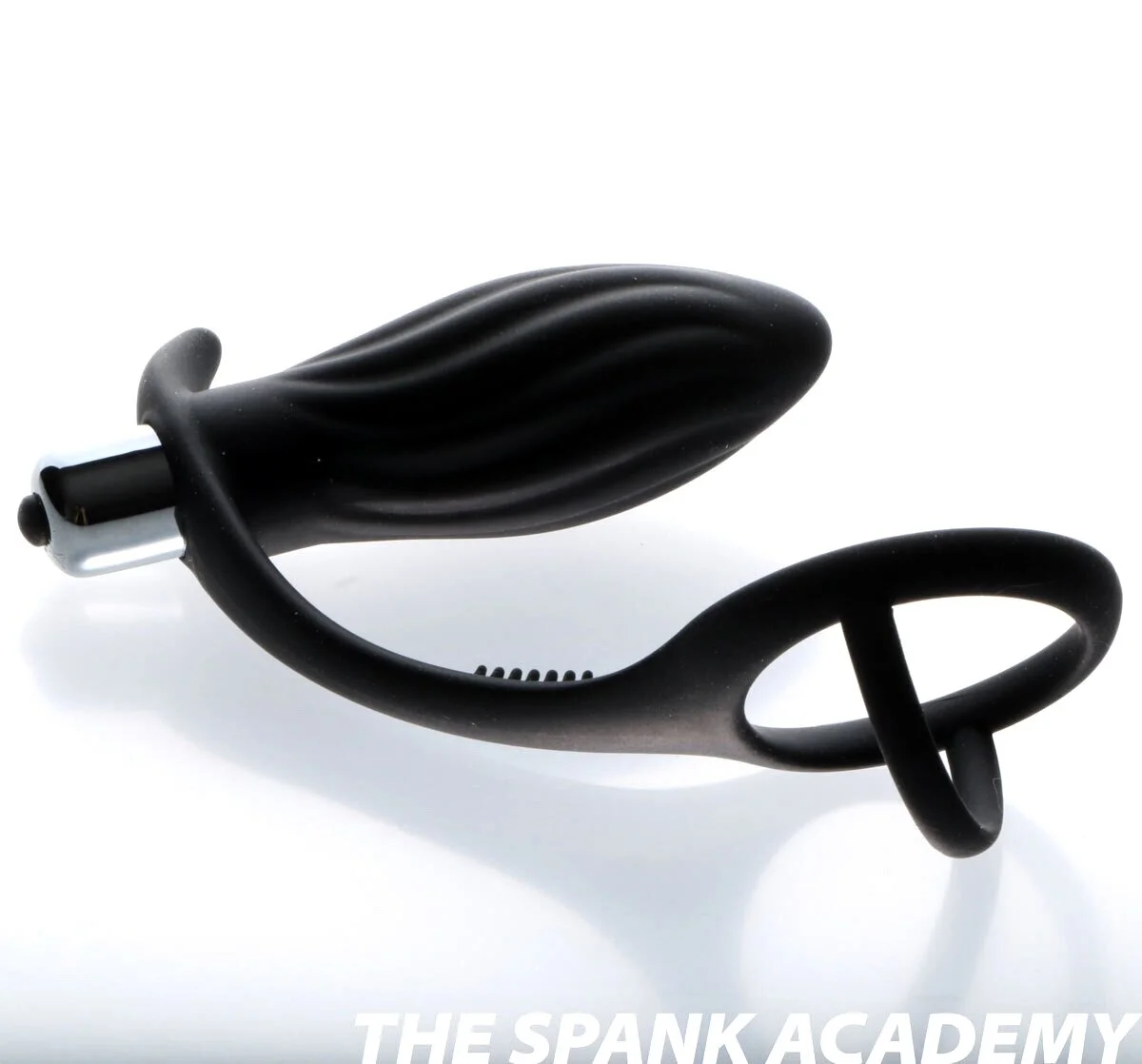 Vibrating Butt Plug with Cock Ring  The Spank Academy