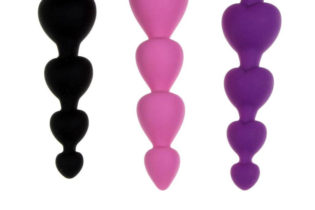 Multi Ball Silicone Butt Plug!  The Spank Academy