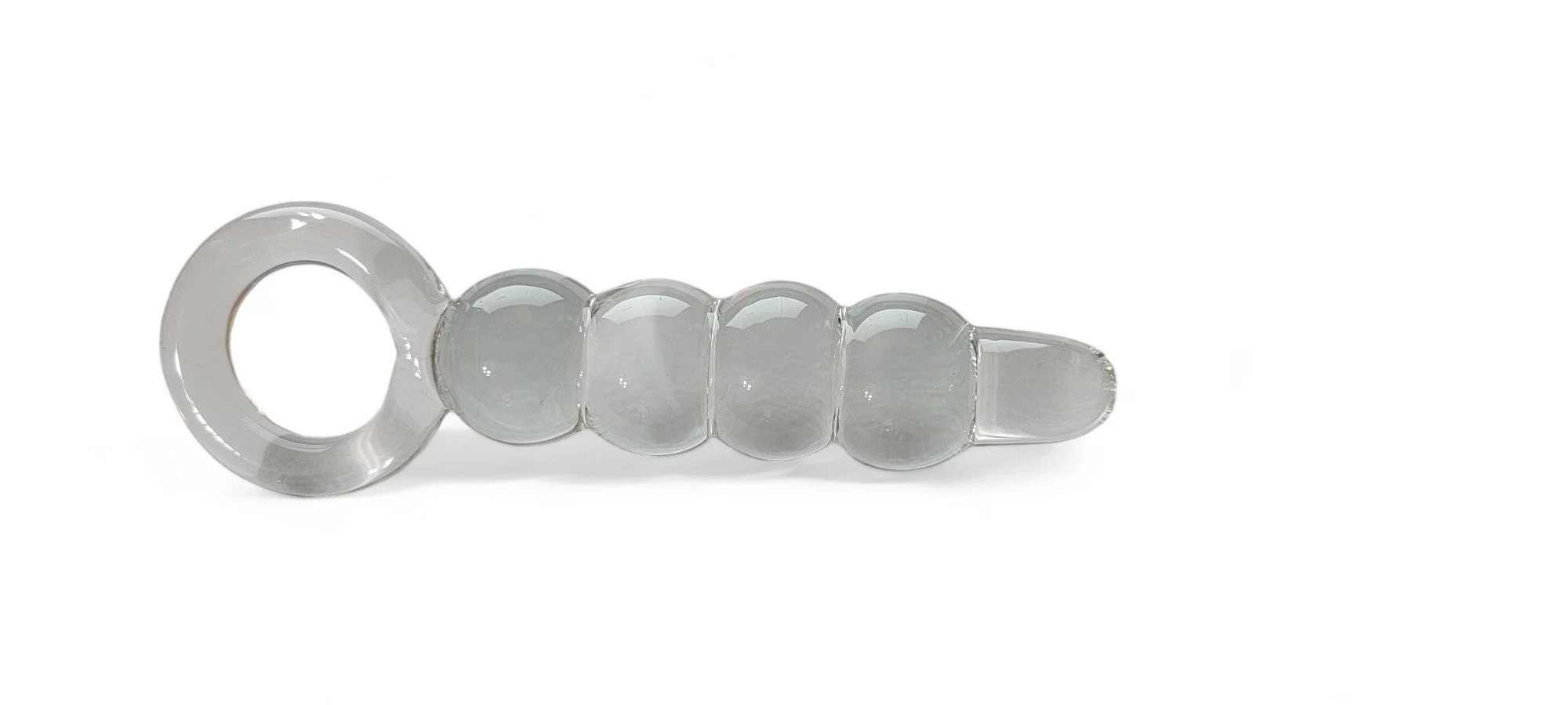 Pyrex Glass Anal Wand with O-Ring — The Spank Academy