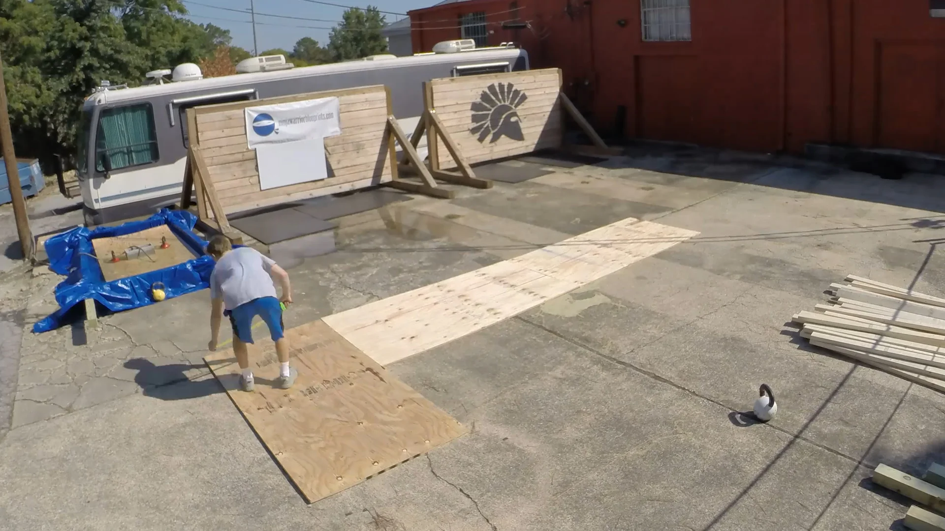 DIY Warped Wall Blueprints Downloadable