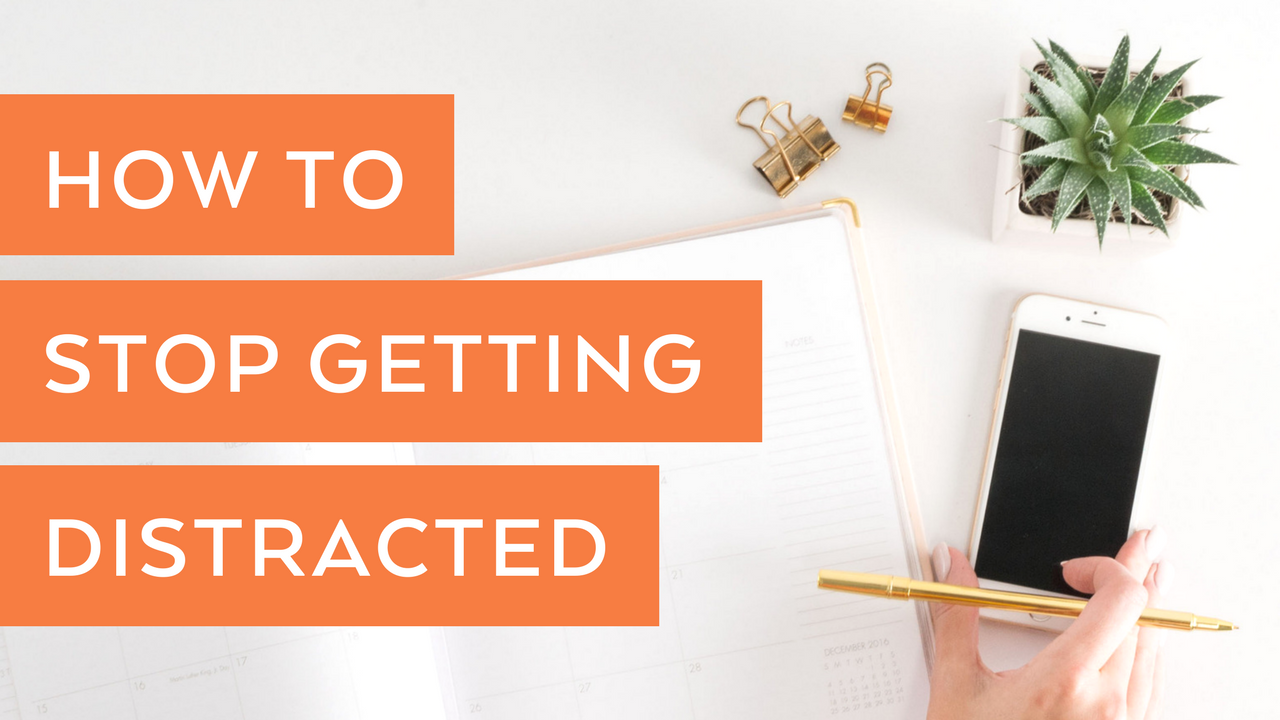 How To Not Get Distracted While Working On The Computer How to Stop Getting Distracted While You Work | Megan Minns