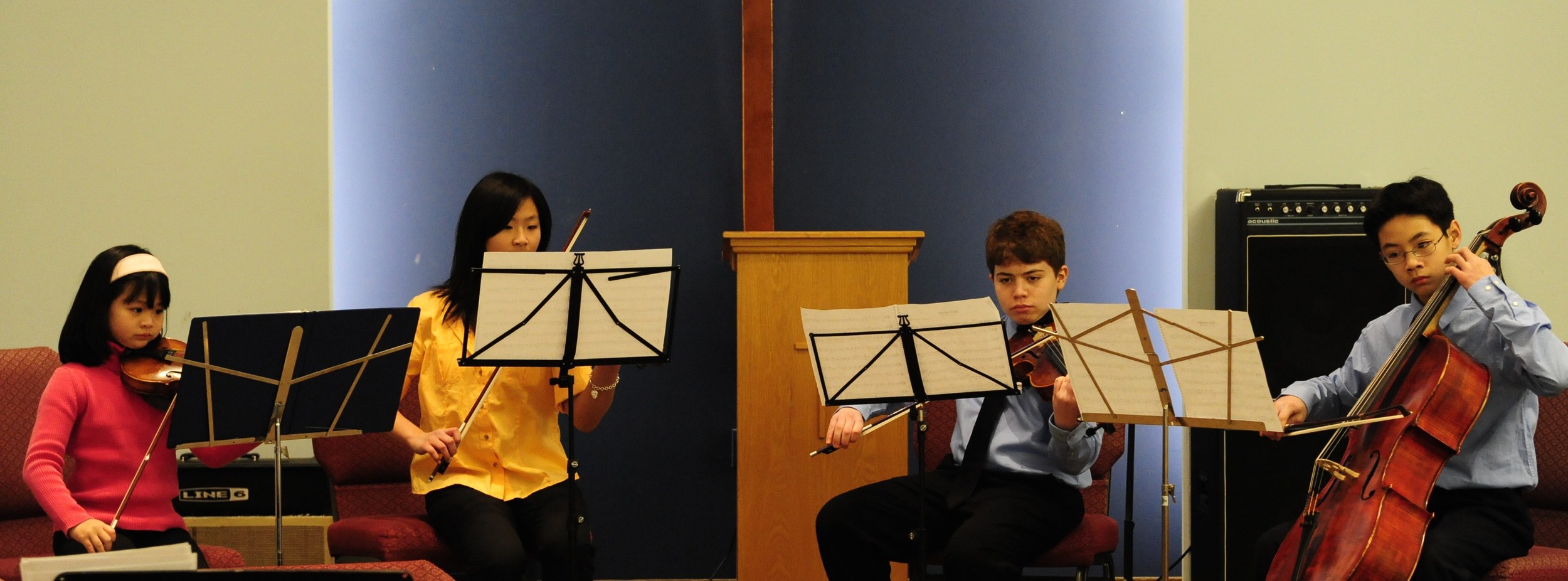 Performing Handel's Hornpipe