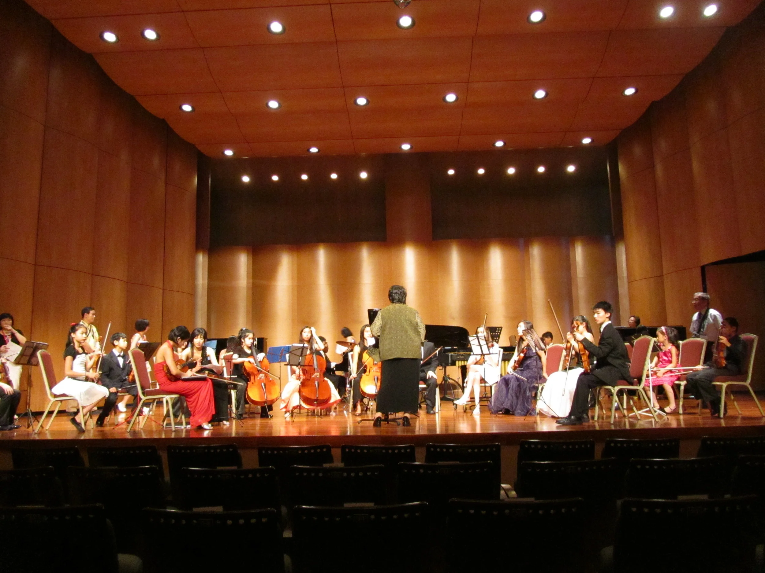 Preparing for the LuZhou concert