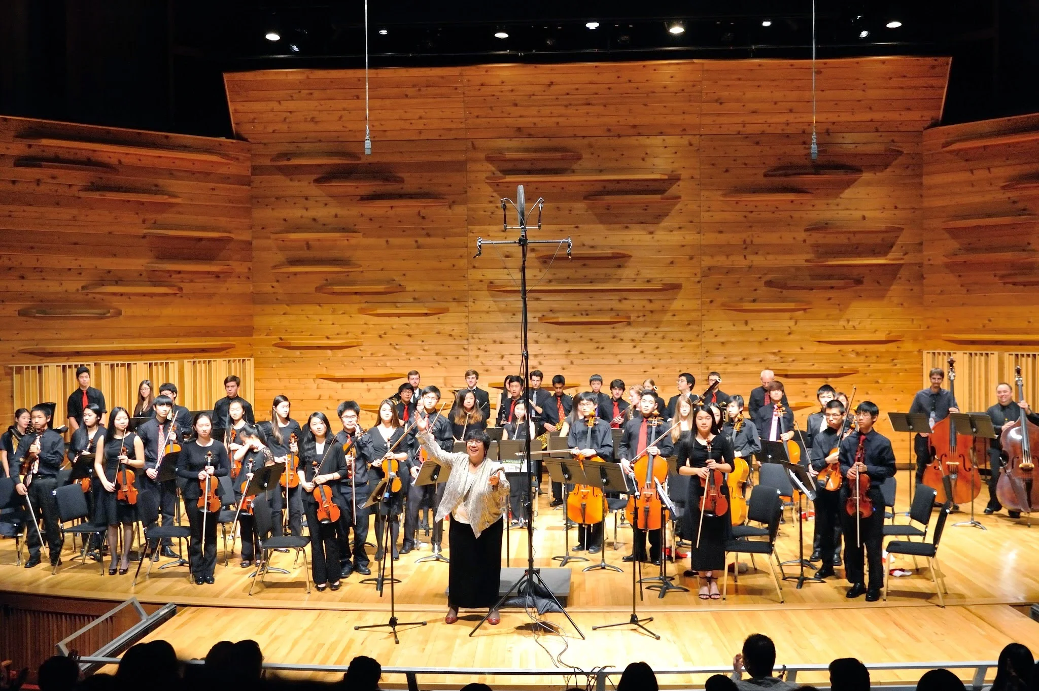 The Sinfonia after performing Tchaikovsky's Nutcracker Suite