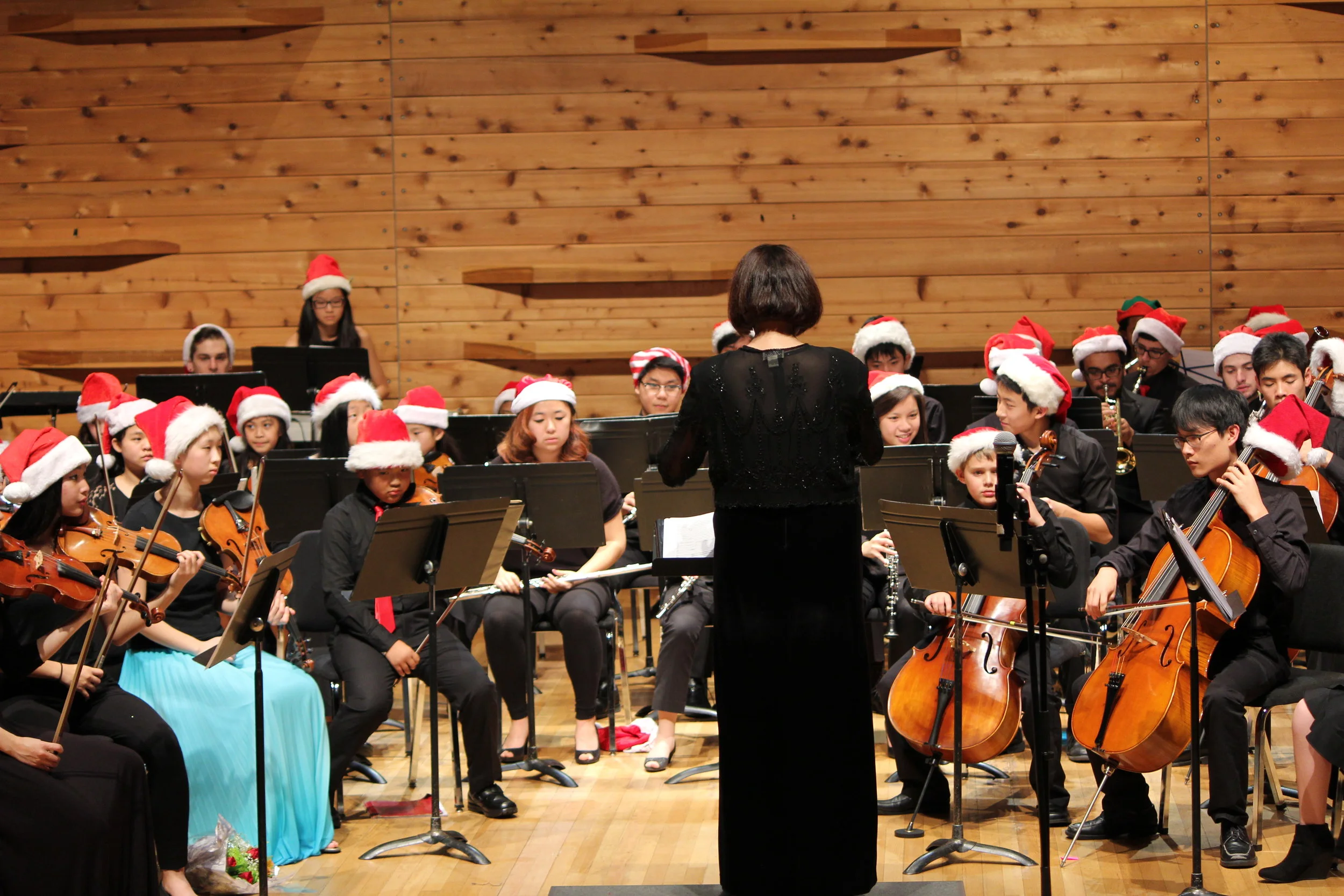 Ms. Gonsky in Christmas Bells are Ringing.JPG