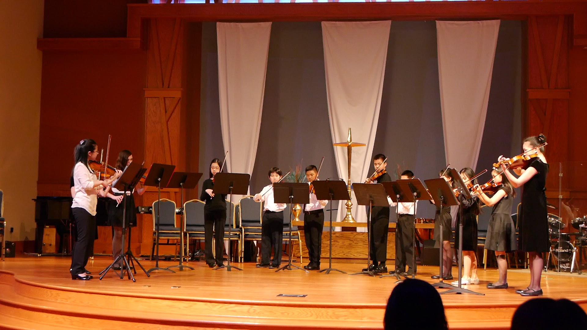 The second violin ensemble!