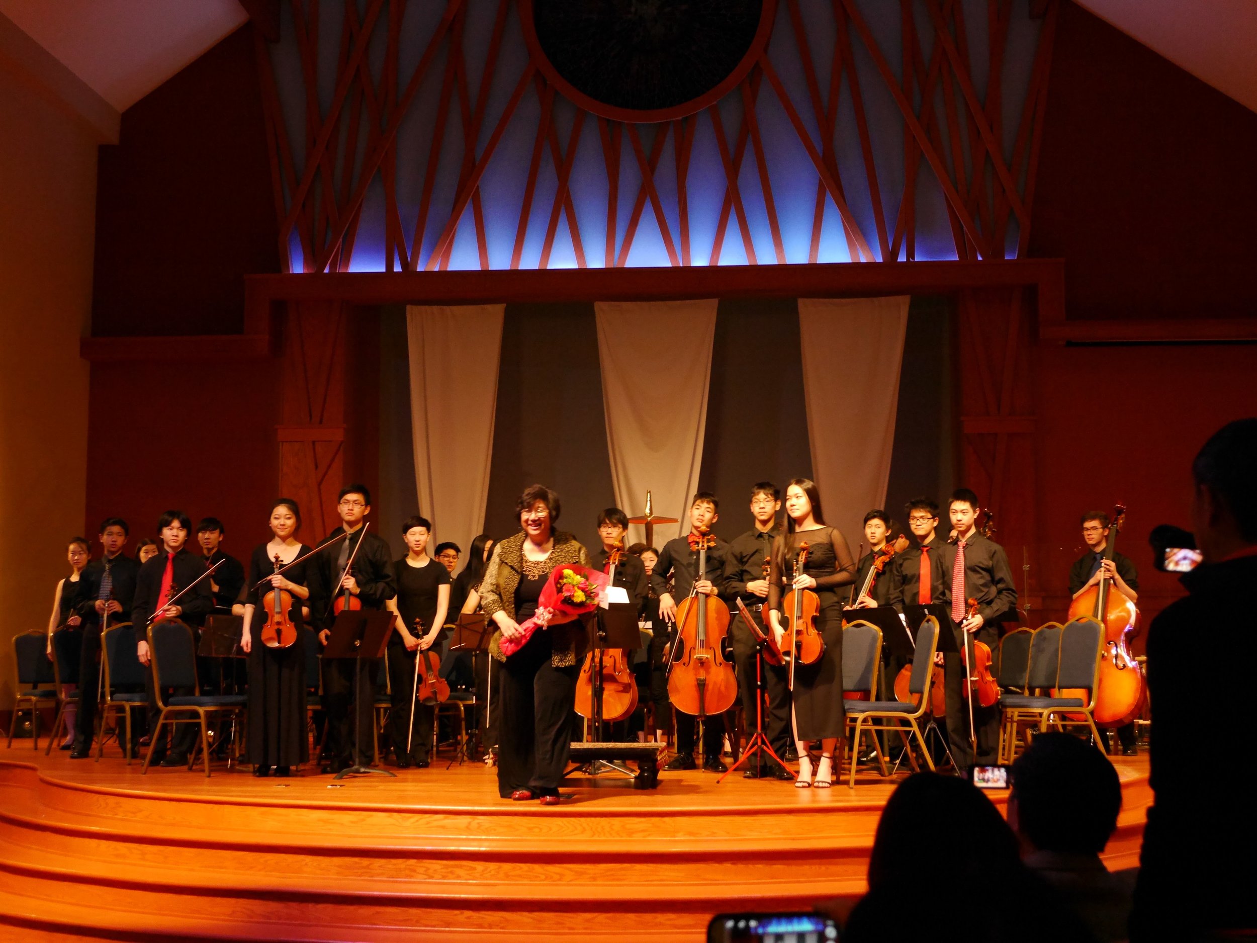 The final curtain call for the Sinfonia
