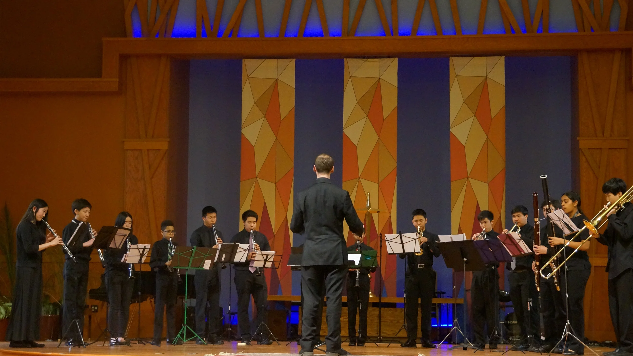 Wind Ensemble conducted by Chris Hansel