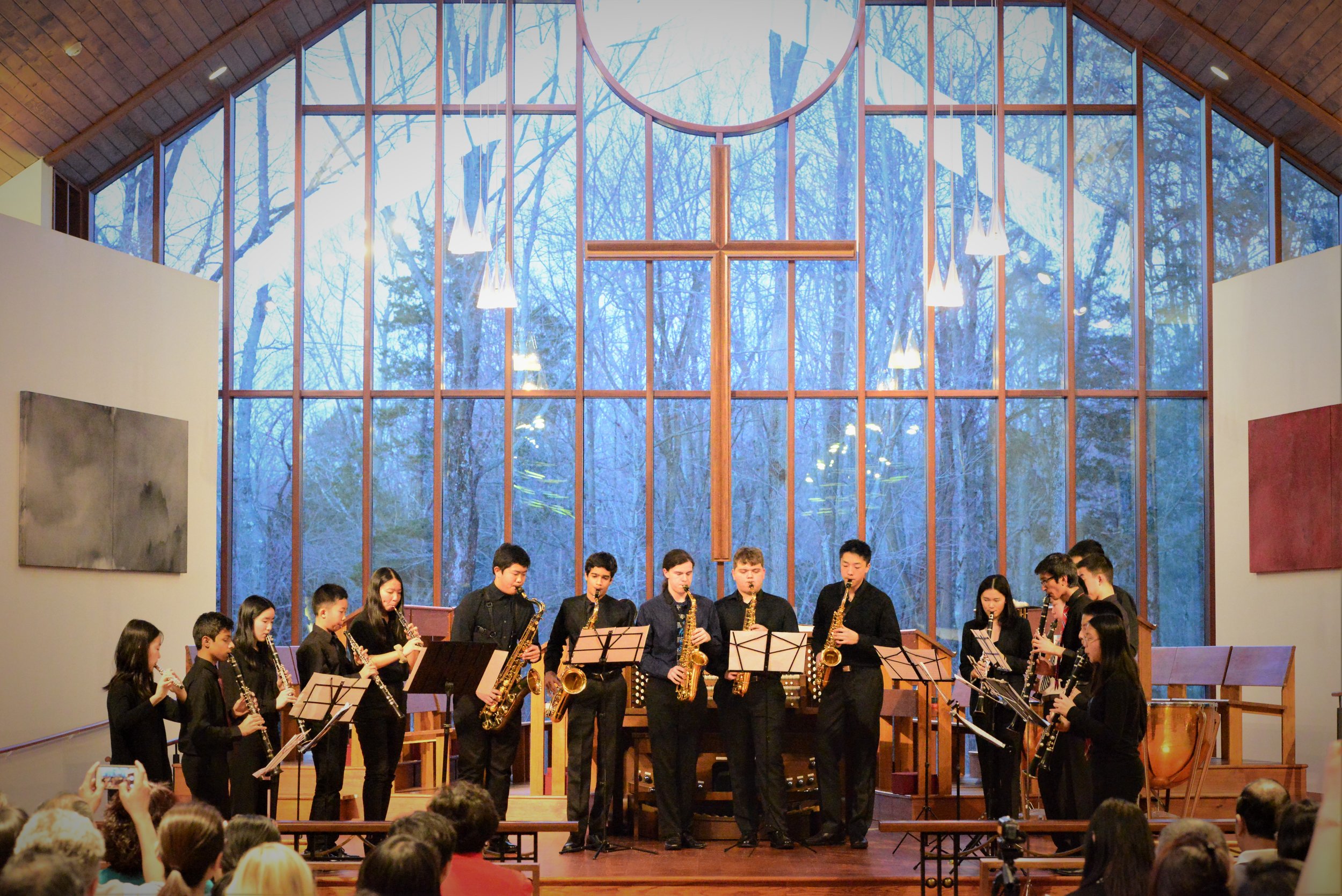 Wind Ensemble performing the Suite for Winds, No. 2 by Charles Lefebvre