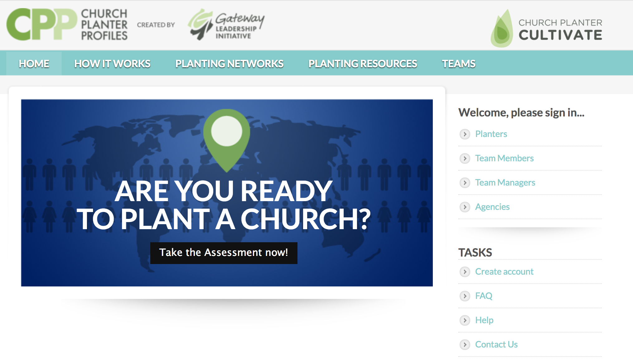 To receive your Initial Screening Assessment from Church Planter Profiles: 1. Register for a new account. 2. Under the question, "Are you already working with an agency?" choose "Yes -- I was asked to complete a profile by a church planting agency." 3. Under the agency option, choose "AG Church Multiplication Network." 4. Complete your registration. Your Initial Screening Assessment will be $9.99.