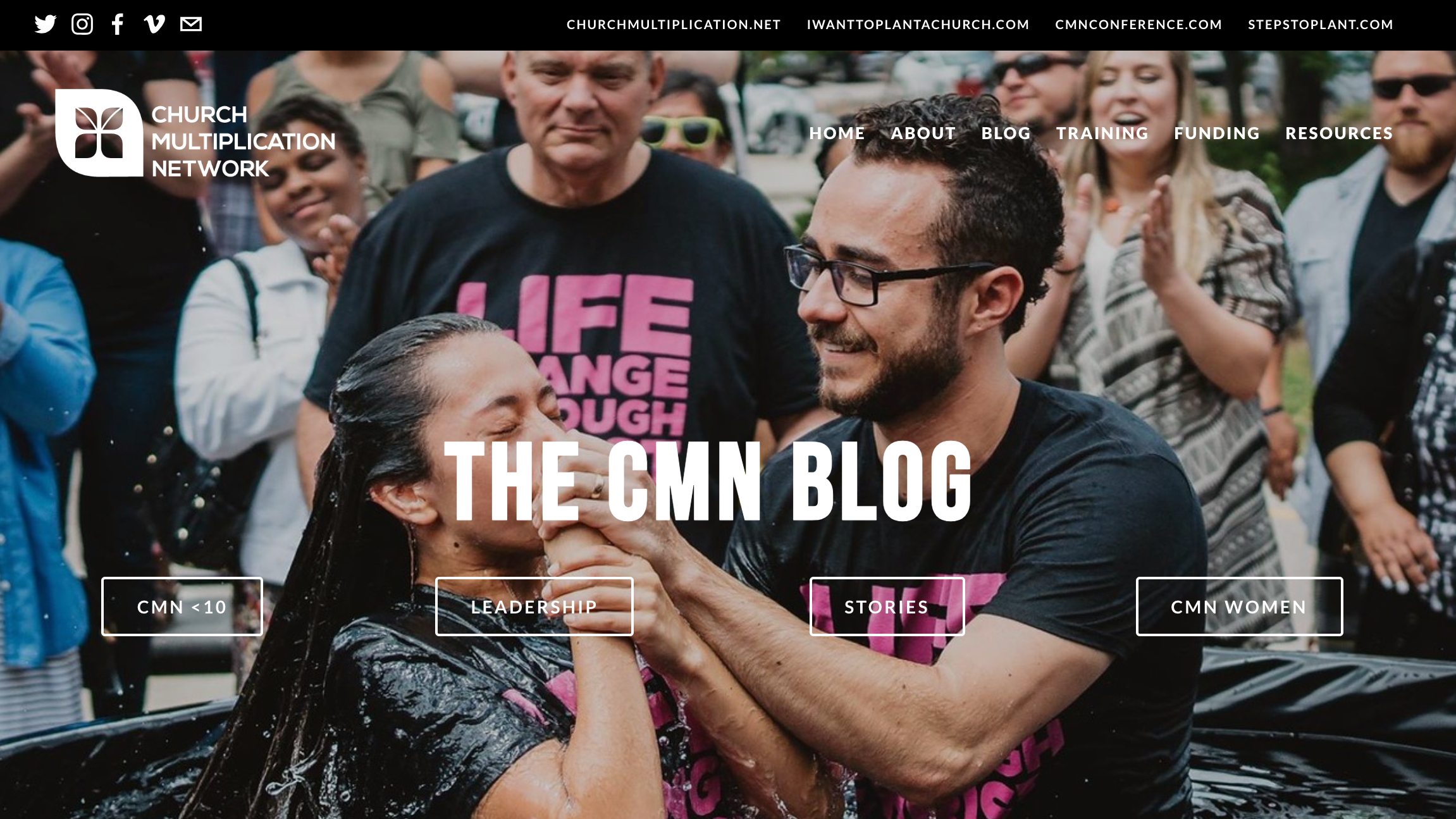 In Summer 2018, CMN launched a new blog on churchmultiplication.net for recent church planting news, videos, and articles. The site has maintained fresh weekly content comprised of CMN <10 videos, AG News stories, leadership columns, CMN Women blog posts, and more.