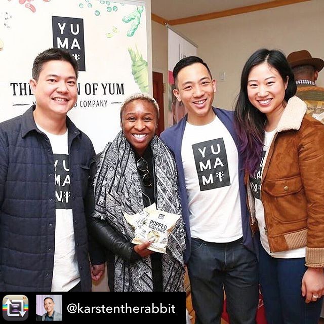 One of our favorite clients, @yumamifood + one of our favorite Broadway actors AND Tony Award Winner, @cynthiaerivo = BLISS!! I'm sure she knows what to pick up at @wholefoods the next time she goes shopping... π#Broadway #cynthiaerivo #jealous #tonyawardwinner #tonyawards #musical #thecolorpurple