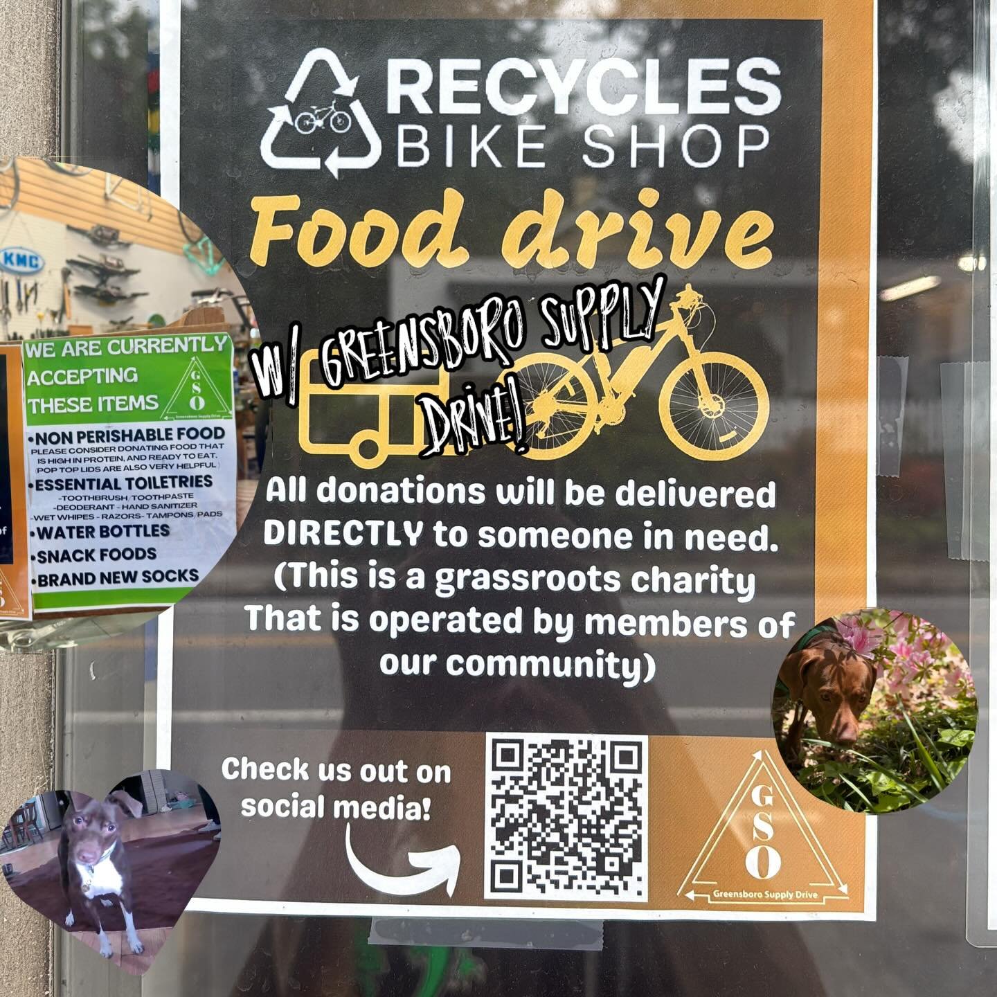 *special* bring a donation and receive 10% off your repair! It’s hot out there 🥵!! Let’s take care of each other!!!