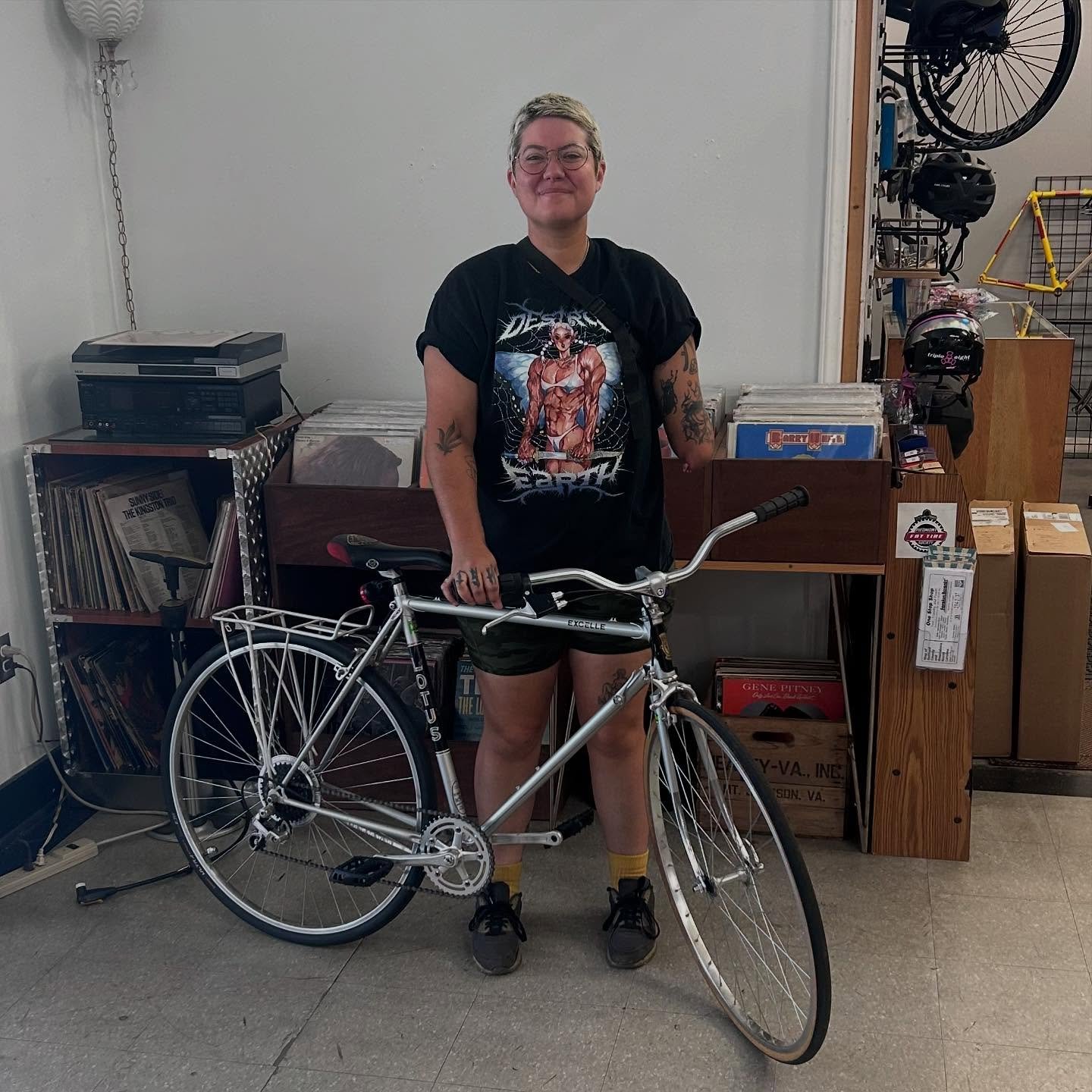 New Lotus bike day for Sam 💥
With adaptive bike changes so they can brake with their right hand