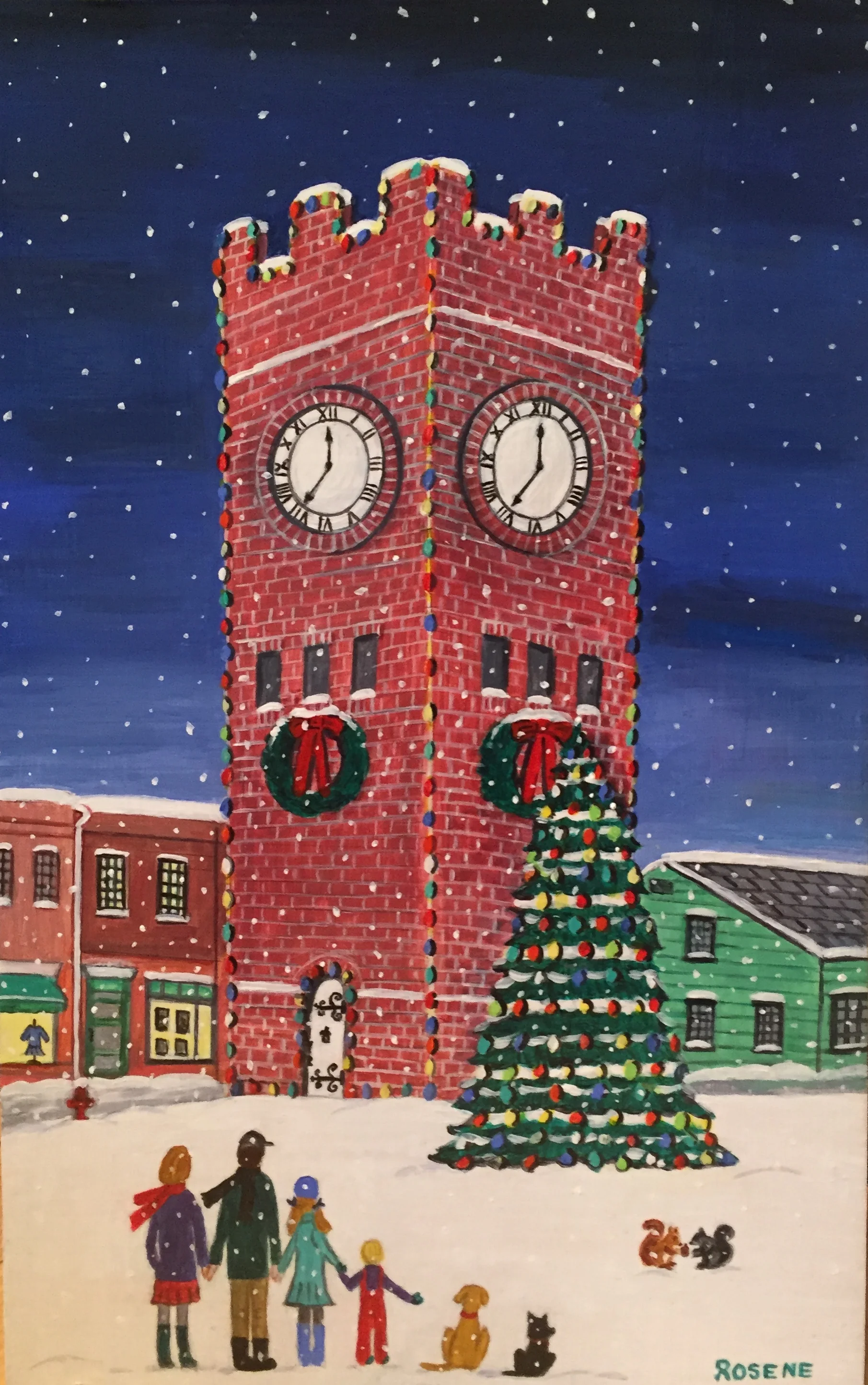 The Clock Tower, Hudson, Ohio