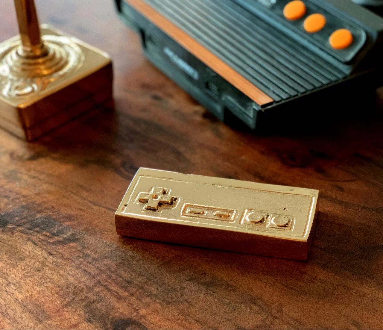 1980s Nintendo NES game console controller