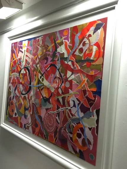 "Redorama" is displayed in Watertown through June 10, 2016