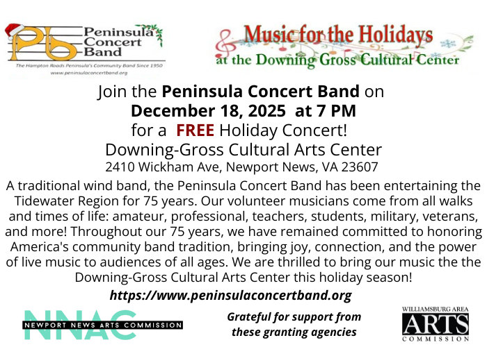 Music for the Holidays with Peninsula Concert Band
