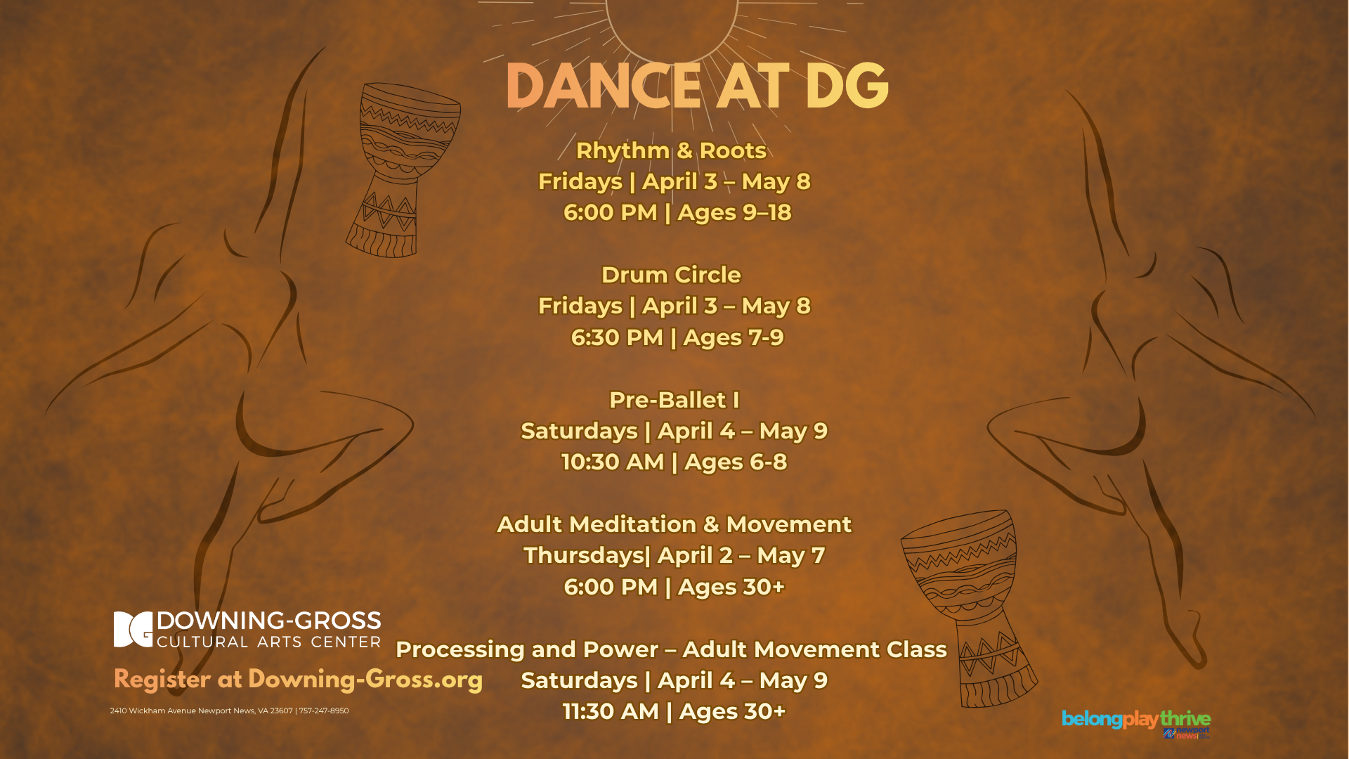 Movement, Meditation and Mindfulness at DG